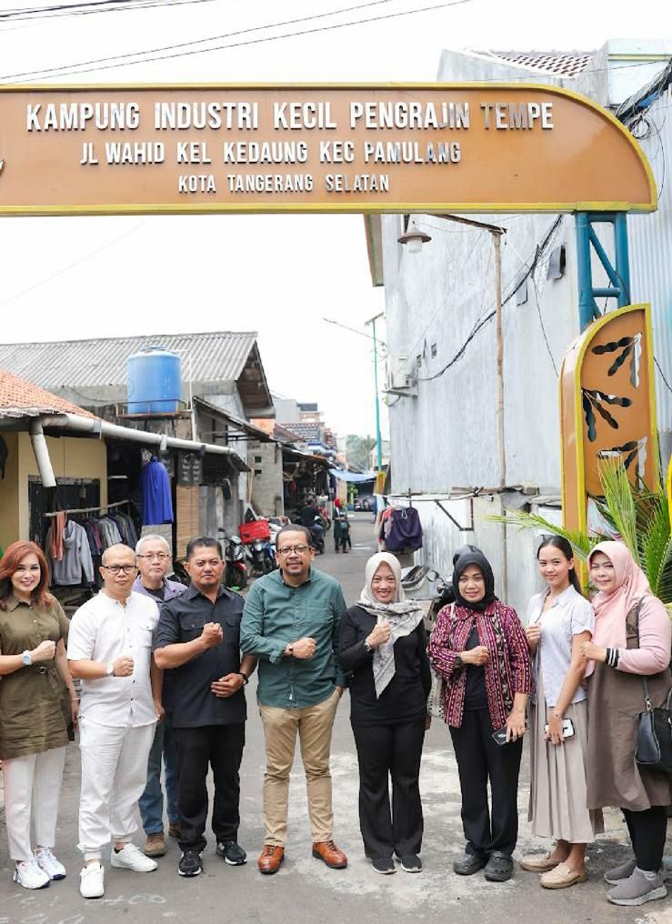 Pengusaha UMKM Binaan Tangguh Berkibar Tangerang Selatan Optimis Miliki Produk Berdaya Saing