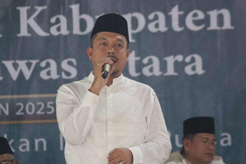 Pemkab Paluta Gelar Safari Ramadhan ke 6 di Desa Aek Simanat,Bupati Reski Basyah Harahap : Bulan Penuh dengan Pembinaan Diri