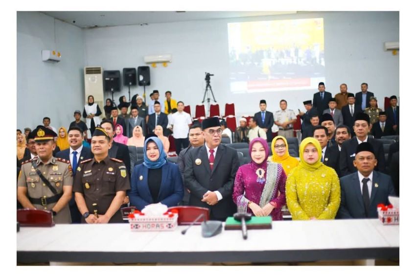 Paripurna HUT ke-26 Madina, Bupati dan Forkopimda Hadiri Acara Peringatan di DPRD,  Ini Kata HM Jafar Sukhairi Nasution