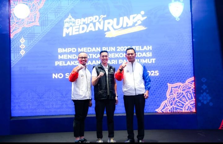 Rudy Brando Hutabarat : BMPD Medan Run 2025 (Run 2025, Run On, Taste It & Make Legacy)
