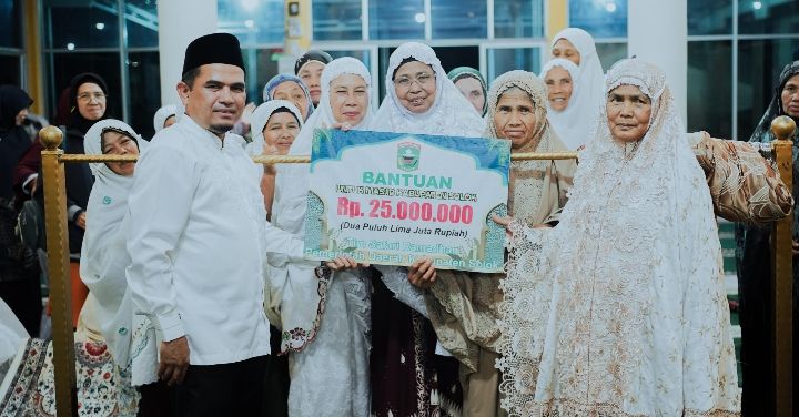 Wabup Solok H. Candra Pimpin TSR Kunjungi Mesjid Baiturrahman Nagari Paninggahan.