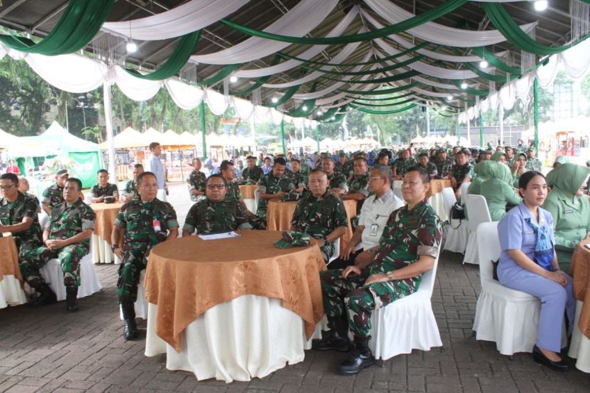 Pemko Medan Ikuti Pembukaan Bazar Murah Ramadan Oleh Panglima TNI