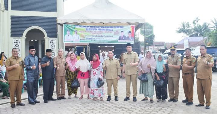 Gebyar Pasar Murah Sembako di Palas, Bupati PMA : Kami Berupaya Berikan Solusi Nyata