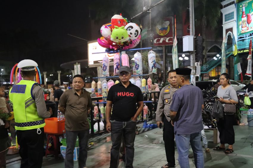 Plt Wakapolrestabes Medan Pantau Pos Pengamanan Idul Fitri 1444 H/2025 M
