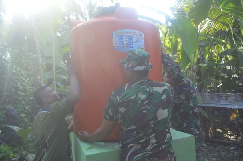 Satgas TMMD ke-123 Kodim 0212/Tapsel Wujudkan Akses Air Bersih untuk Warga Desa Simanuldang: Solusi Atasi Krisis Air di Musim Kemarau