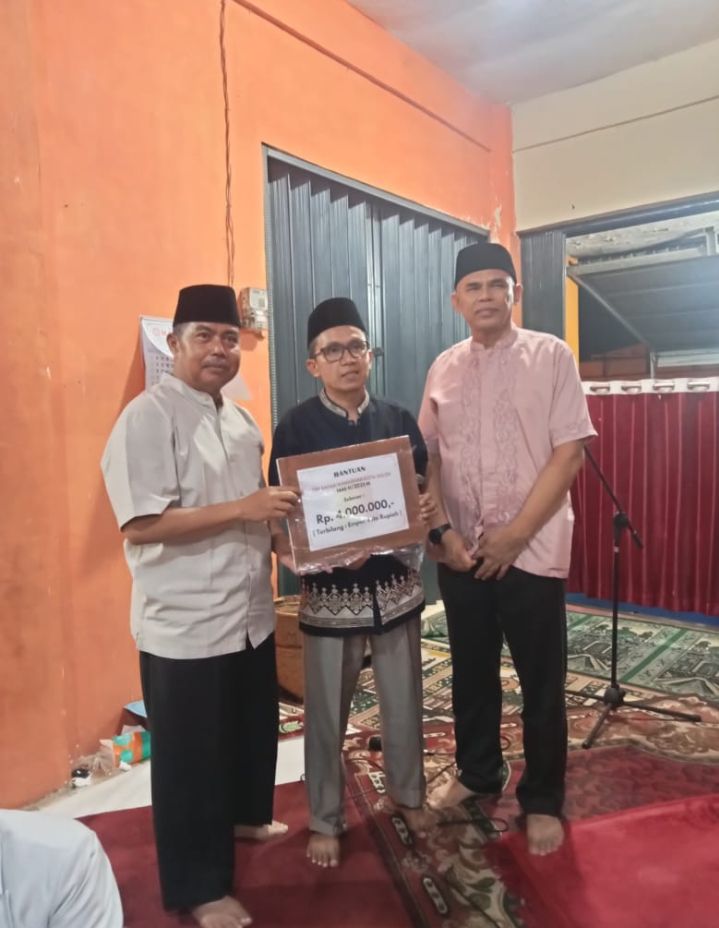 Tim Safari Ramadhan (TSR) Pemko Solok Tim XVIII kunjungi Masjid Sahara Terminal Lama Kel PPA Kota Solok