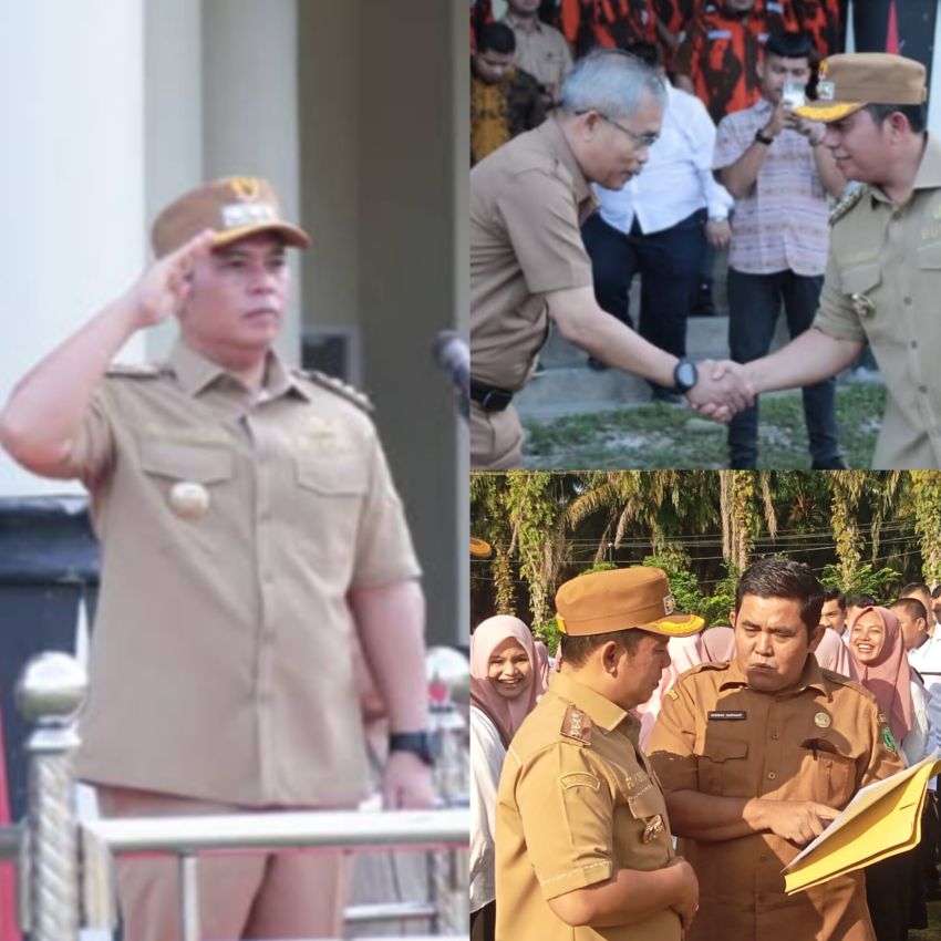 Apel Gabungan Perdana: Bupati Putra Mahkota Alam Hasibuan Tegaskan Komitmen Menuju Padang Lawas Maju
