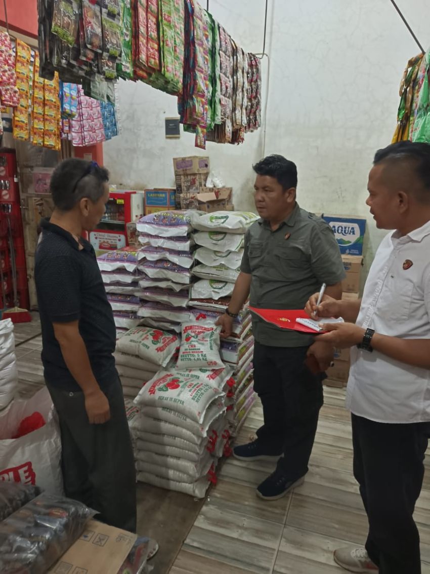 Tim Satgas Pangan Polres Palas Monitoring dan Pengawasan Bapokting, BBM dan LPG,AKP Raden Saleh : Hasil Sidak Akan Segera Dikembangkan
