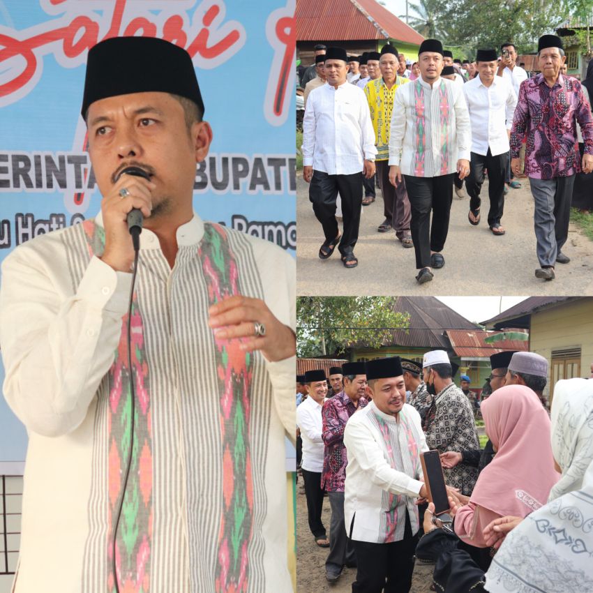 Bupati Paluta dalam Safari Ramadhan 1446 H, Reski Basyah Harahap : Kami Hadir untuk Mendengar Aspirasi Masyarakat