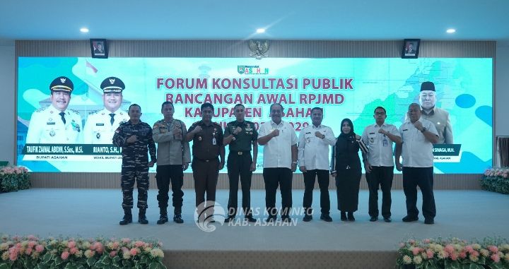 Bupati Buka Forum Konsultasi Publik Rancangan Awal RPJMD Kabupaten Asahan Tahun 2025-2029