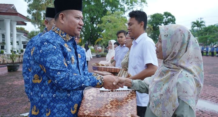 Wakil Bupati Asahan Pimpin Upacara HKN