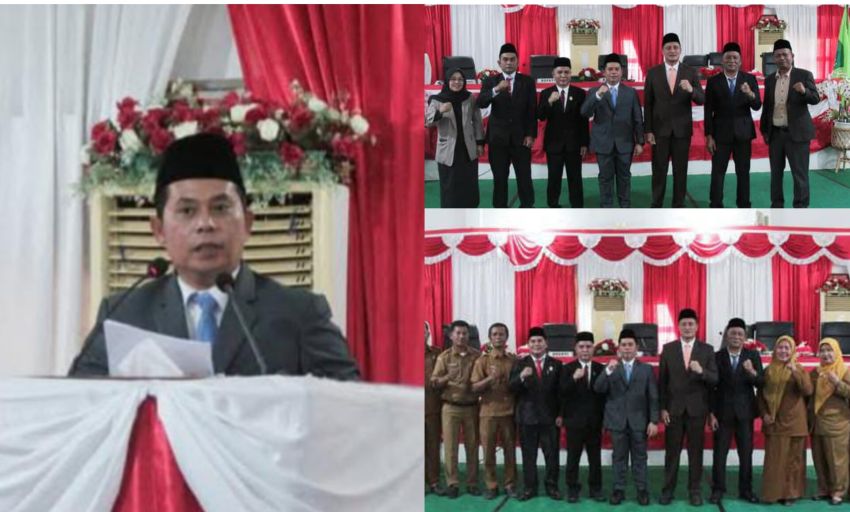 Bupati Palas Paparkan Program 100 Hari Kerja di Rapat Paripurna DPRD, PMA : Wujudkan Kabupaten Padang Lawas yang Maju