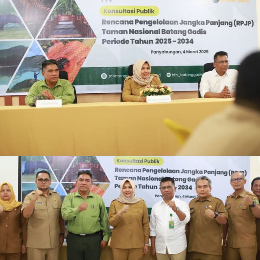 Buka Konsultasi Publik, Wabup Atika Nasution Minta RPJP Kabupaten Selaras dengan TNBG Madina