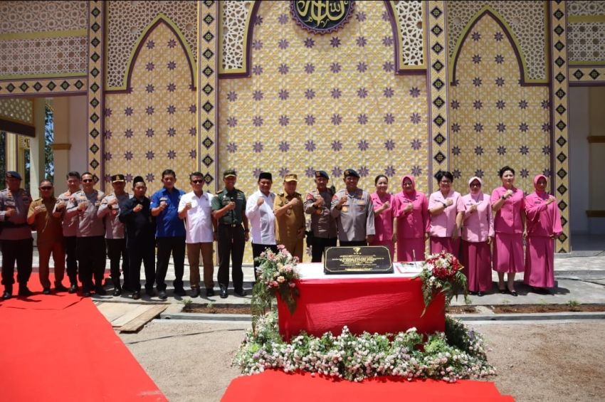 Kapolda Sumut Resmikan Masjid Hubbul Waton di Batalyon C Pelopor Brimob Padang Sidempuan