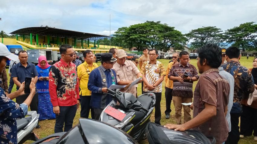 Cek Kendaraan Dinas Pemko Padangsidimpuan,Let'Da: Semua harus Layak dan Tertib Administrasi