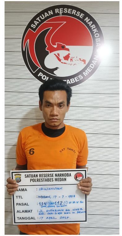 Pengedar Sabu di Kawasan Sari Rejo Polonia Diringkus Polisi