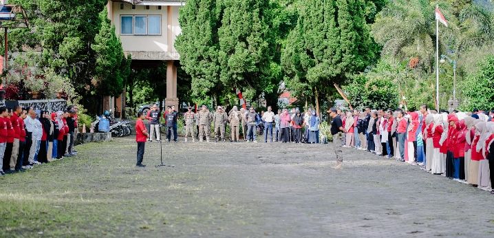 Apel Pagi Bersama Pembuka Rangkaian Perayaan bertajuk Solok Maimbau