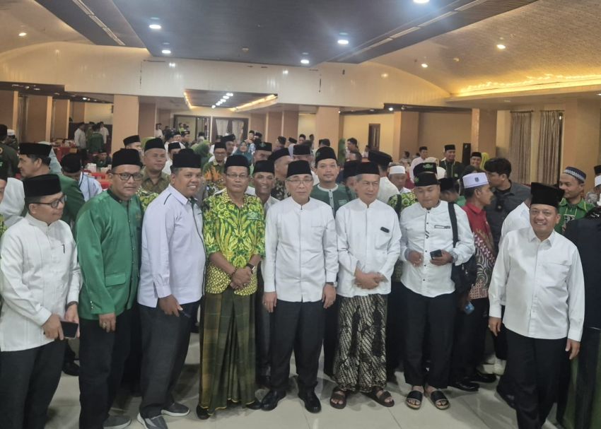 KETUM PB PENDAWA HADIRI HALAL BIHALAL PB NU BERSAMA PWNU SUMUT/ACEH