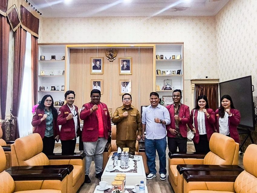 Wali Kota menerima Pengurus DPP Himapsi untuk Audensi