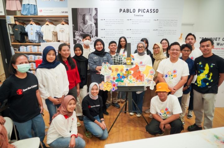 UNIQLO Hidupkan Semangat Perdamaian lewat Workshop Seni ‘Bouquet of Peace’ Terinspirasi dari Karya Legendaris Pablo Picasso