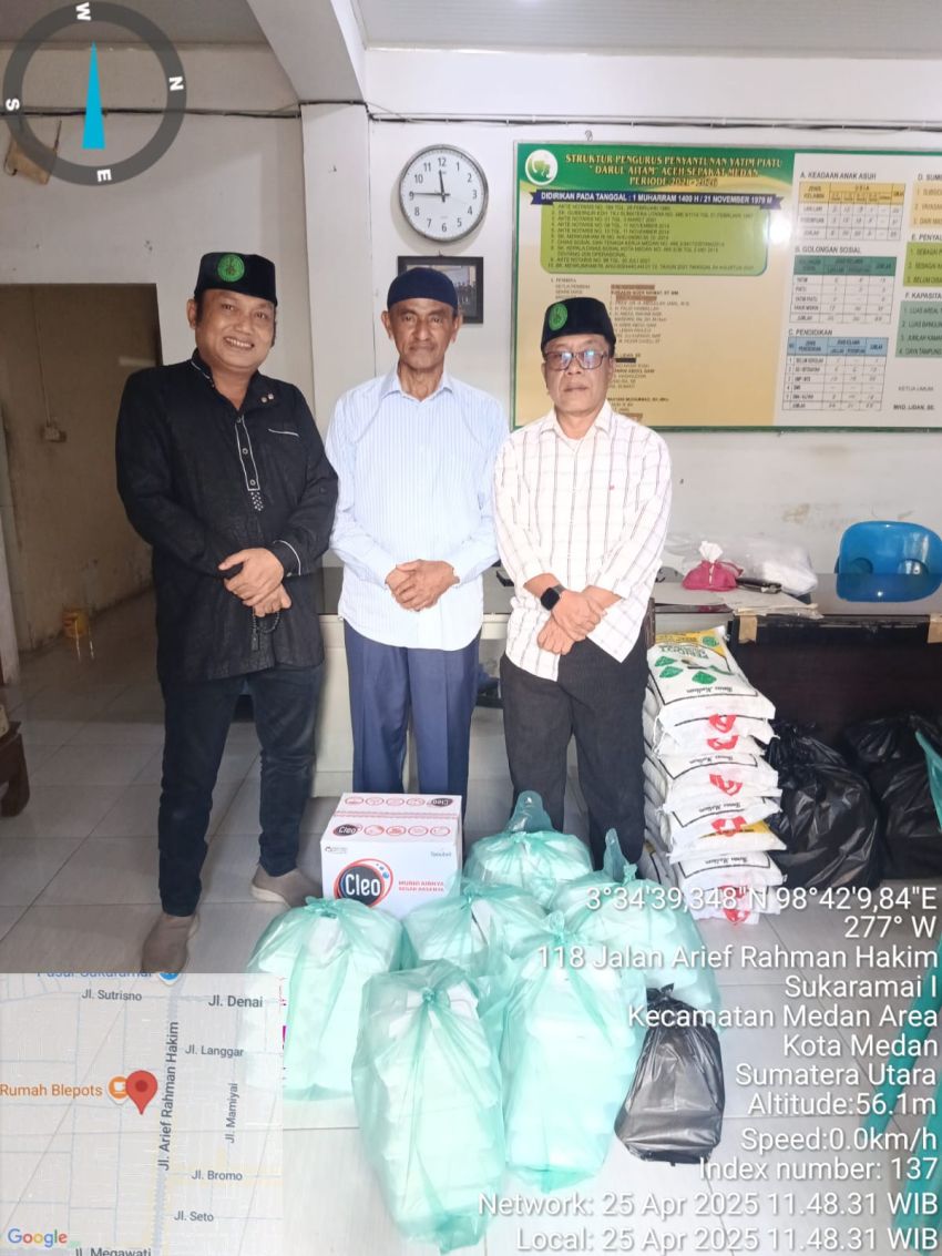 BAKOPAM Sumut Tebar Kebaikan di Jumat Berkah Syawal 1446 H