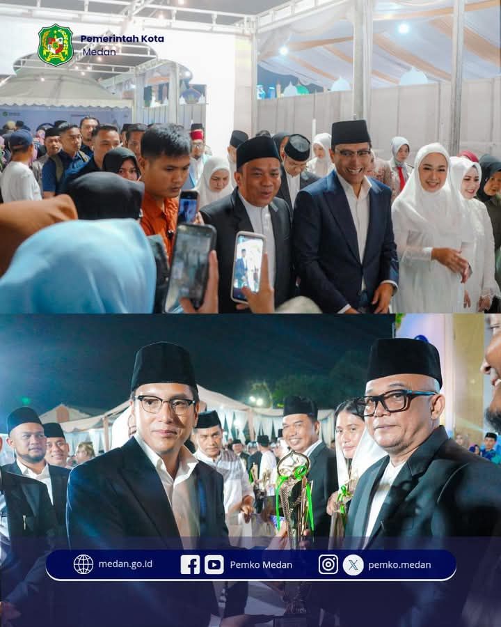 Wali Kota Medan Rico Waas Resmi Menutup MTQ ke - 58 Kota Medan