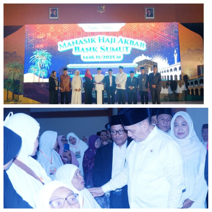 Wamenag Apresiasi Manasik Haji Akbar Bank Sumut 2025, Dihadiri 1.648 Calon Jemaah