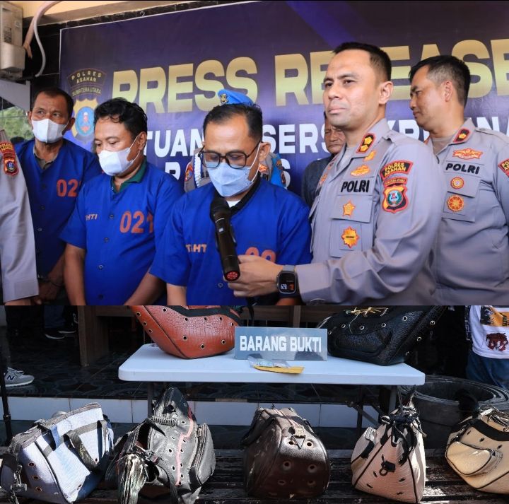 Kapolres Asahan Tetapkan Oknum Anggota DPRD Asahan Salah Satu Tersangka Judi Sabung Ayam