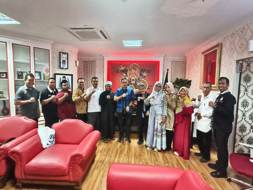 DPP HMTI Silaturahmi Dengan Ketua DPRD Medan,Ini Kata H Sobirin Harahap