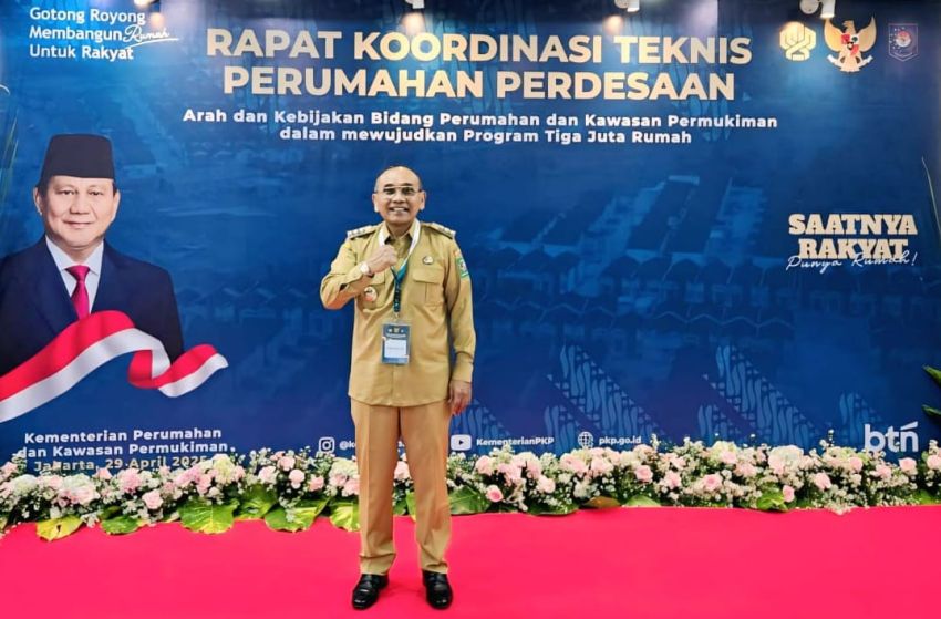 Bupati Simalungun Hadiri Rakortek Perumahan Perdesaan Kementerian PKP RI