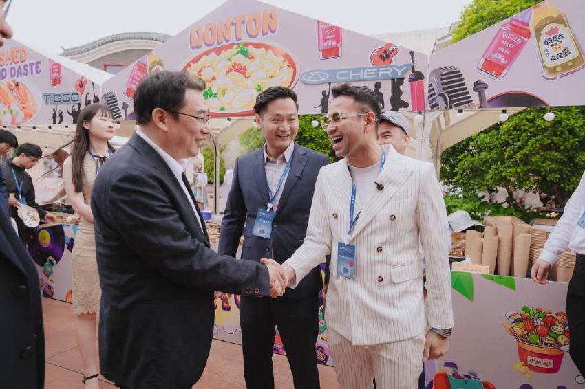 Raffi Ahmad Bertemu Bos Chery Automobile, Ngobrolin Masa Depan Industri Bareng Anak Muda Indonesia