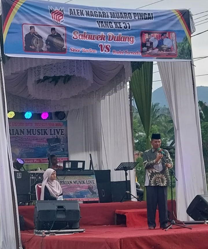 Bupati Solok H. Candra Hadiri Alek Nagari Muara Pingai Ke 31