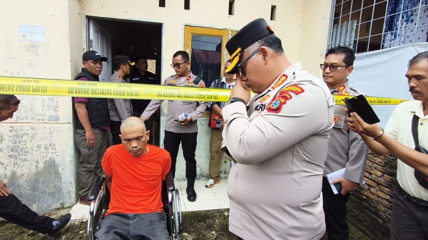 Tim Gabungan Polsek Sunggal dan Polrestabes Medan Tembak Pelaku Pembunuhan Sadis di Tanjung Selamat