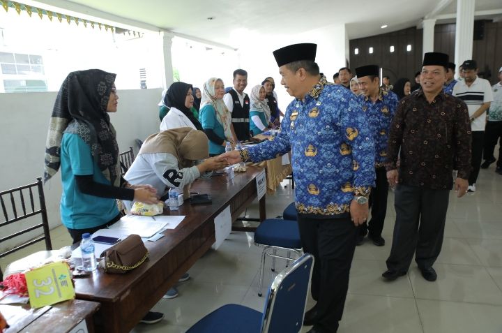 Bupati  Apresiasi Program Pembinaan Kesehatan Bagi Calon Jamaah Haji Dinas Kesehatan Kabupaten Asahan