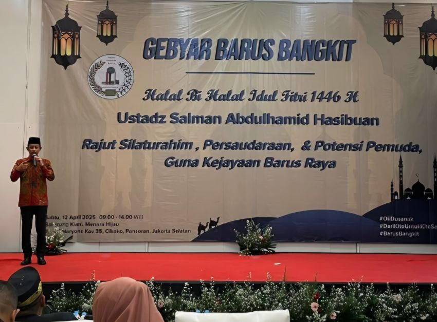 Ketua Umum FKN Tuanku Alamsyah Hadiri Halal Bihalal Masyarakat Barus di Jakarta