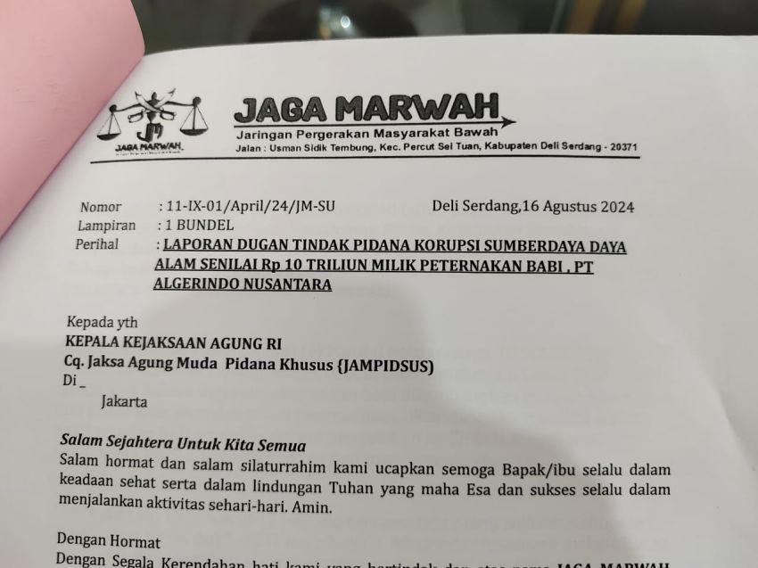 Dugaan Korupsi Proyek RSUD Parapat Rp17,9 Miliar Dilaporkan ke Kejagung, Nama Anggota DPR RI Ikut Terseret