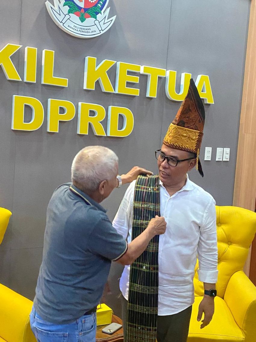 Dikunjungi Himapsi, Wakil ketua DPRD Deli Serdang Minta Mahasiswa Melek Politik