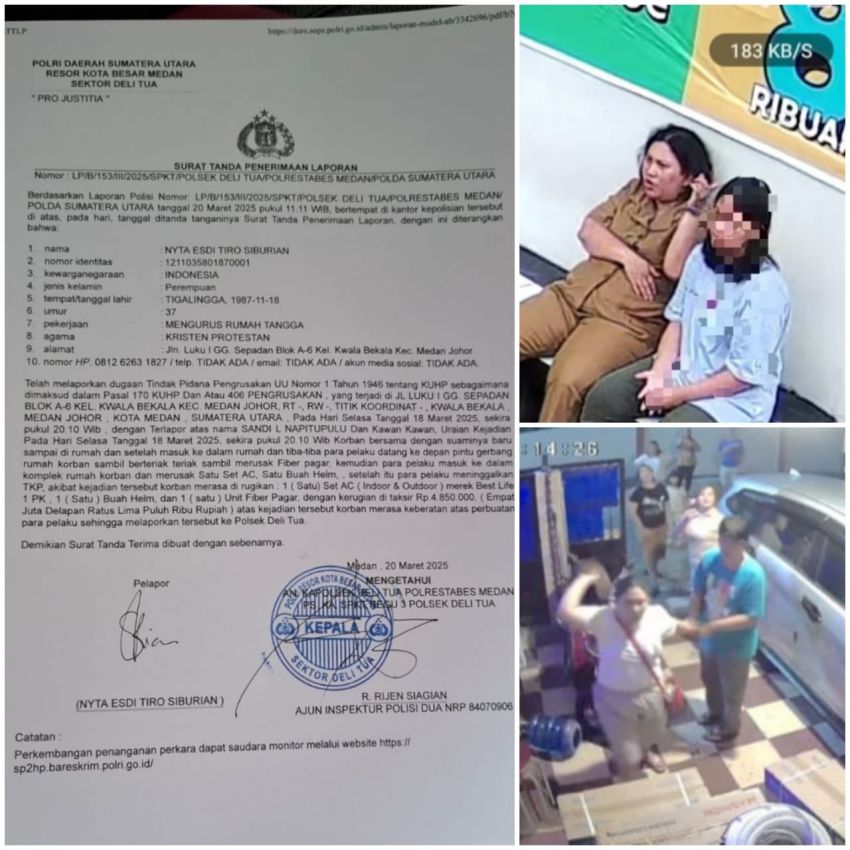Aksi Pengerusakan Terekam CCTV, S br Napitupulu Oknum ASN Dinas Kehutanan Sumut Bakal Tersangka