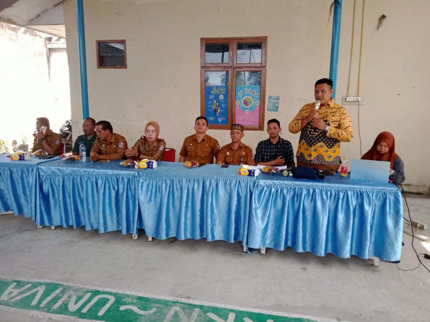 Muspika Batang Kuis Gelar Sosialisasi Pencegahan Kenakalan Remaja di Rumah Sehat Desa Baru