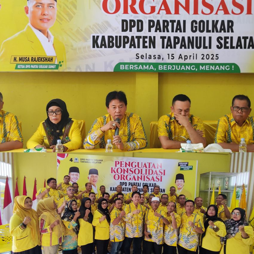 Golkar Tapsel All Out Dukung Musa Rajekshah Pimpin Sumut, H. Rahmat Nsution: Kami Siap di Garda Terdepan