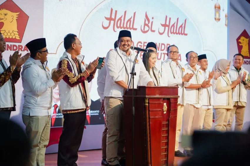 Gubsu Bobby Hadiri Halal Bihalal DPD Gerindra Sumut Meriah , 'Mari Kita Kuatkan Komitmen Bersama'