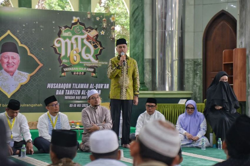 Dr. H. Musa Rajekshah Resmi Buka MTQ Yayasan Haji Anif ke-6: Warisan Spiritualitas yang Terus Dihidupkan