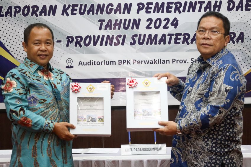Pemko Pematangsiantar Raih Opini WTP dari BPK untuk Keempat Kalinya Berturut-turut