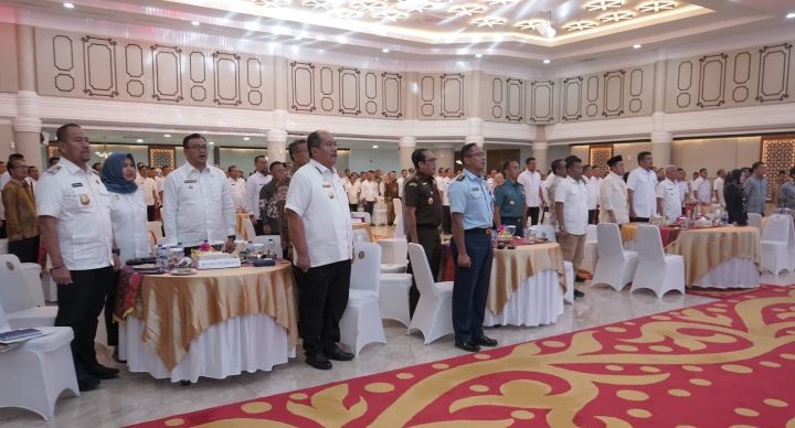 Bupati Asahan Ikut Rapat Bersama Menteri ATR/BPN Nusron Wahid
