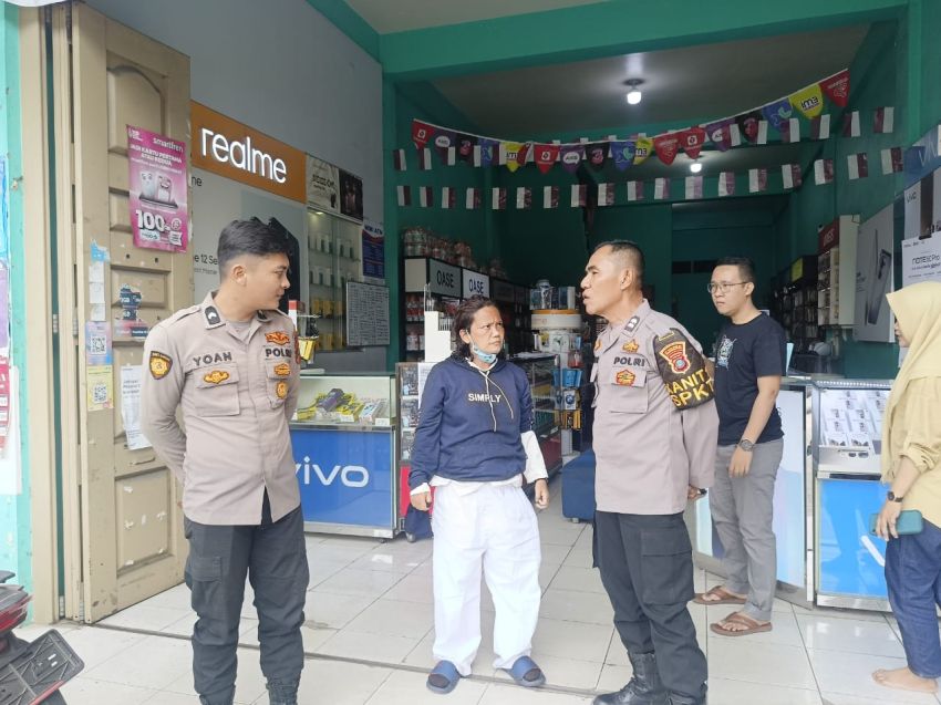 Respon Kilat! Polres Padangsidimpuan Amankan ODGJ di Toko Herry Ponsel