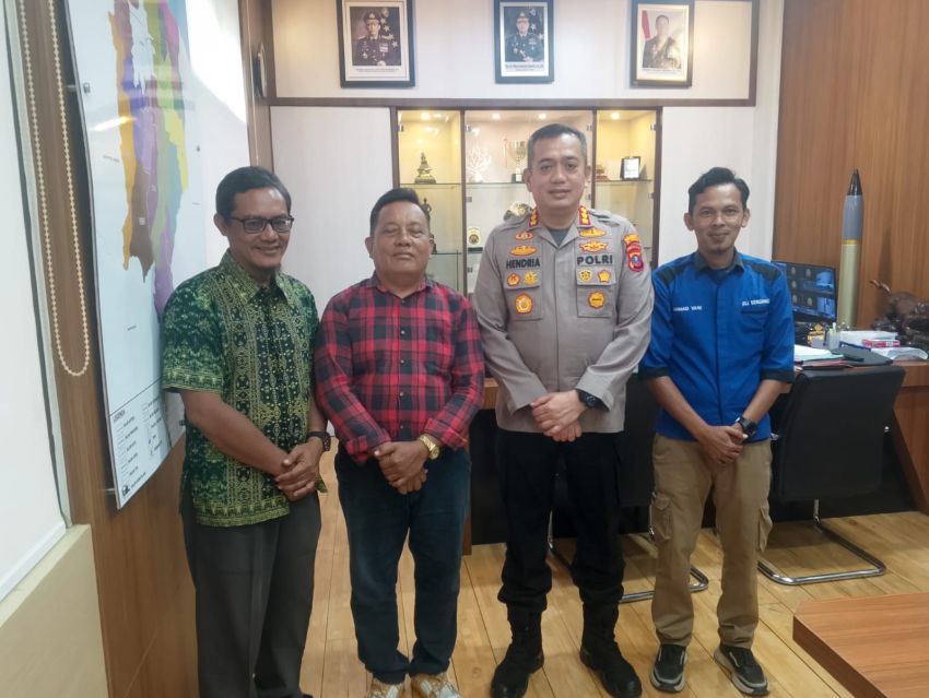 MPPDS Audiensi dengan Polresta Deli Serdang, Perkuat Sinergi Media dan Kepolisian