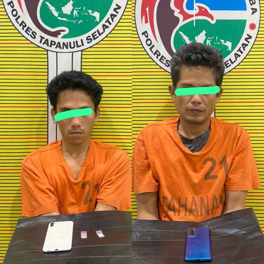 Polres Tapsel Grebek Dua Pengedar Sabu di Padang Lawas Utara, Ini Kronologi Penangkapannya