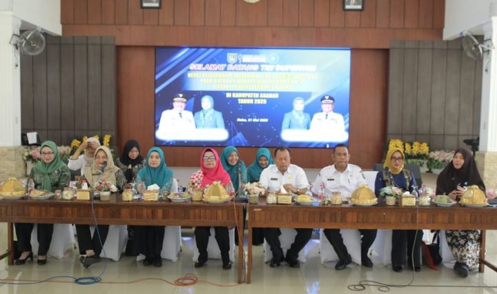 Tim Supervisi Desa/Kelurahan PKK Pemprovsu Kunker ke PKK Kabupaten Asahan