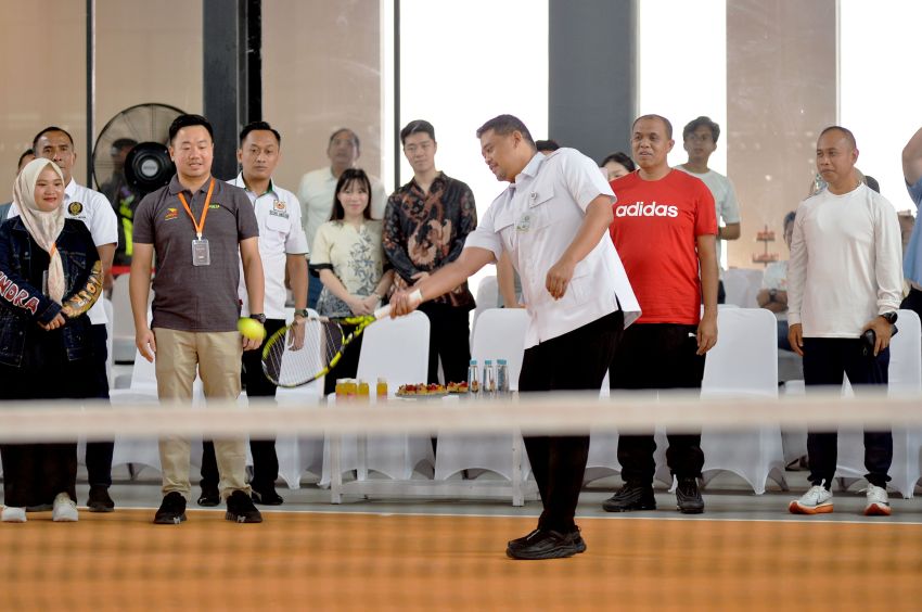 Gubsu Buka Kejurnas Tenis Lapangan Tidar Sumut, Ini Pesannya