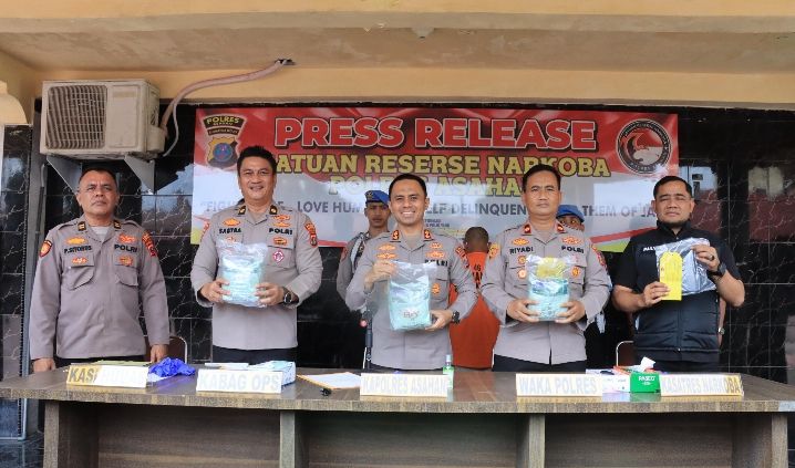 Satres Narkoba Polres Asahan Tangkap Kurir Sabu 3 Kg Asal Aceh di Jalinsum